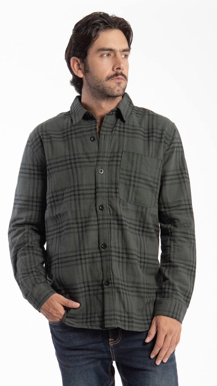 Camisa de Cuadros Hombre B Basic BBC0122