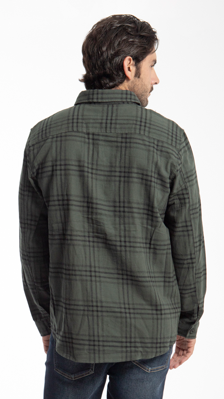 Camisa de Cuadros Hombre B Basic BBC0122