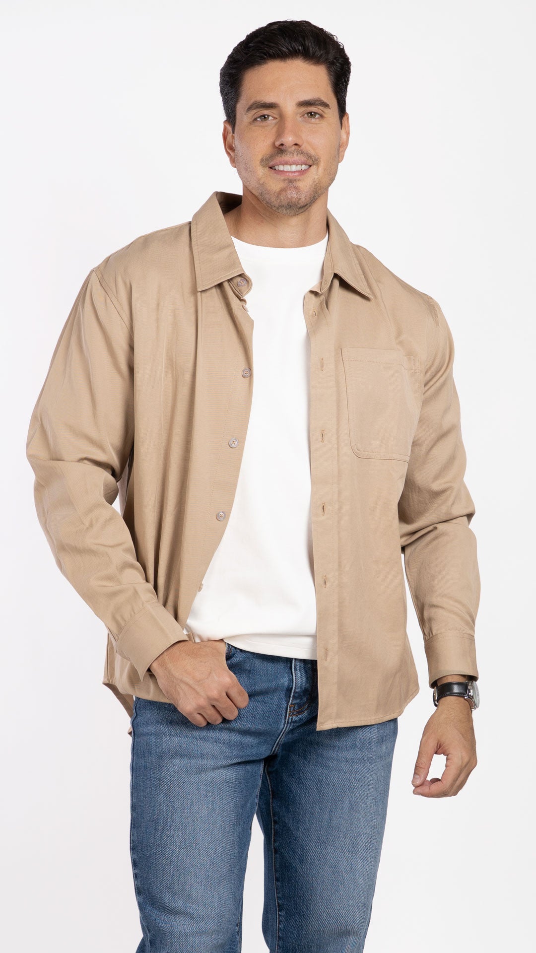 Camisa Regular Hombre B Basic BB0394