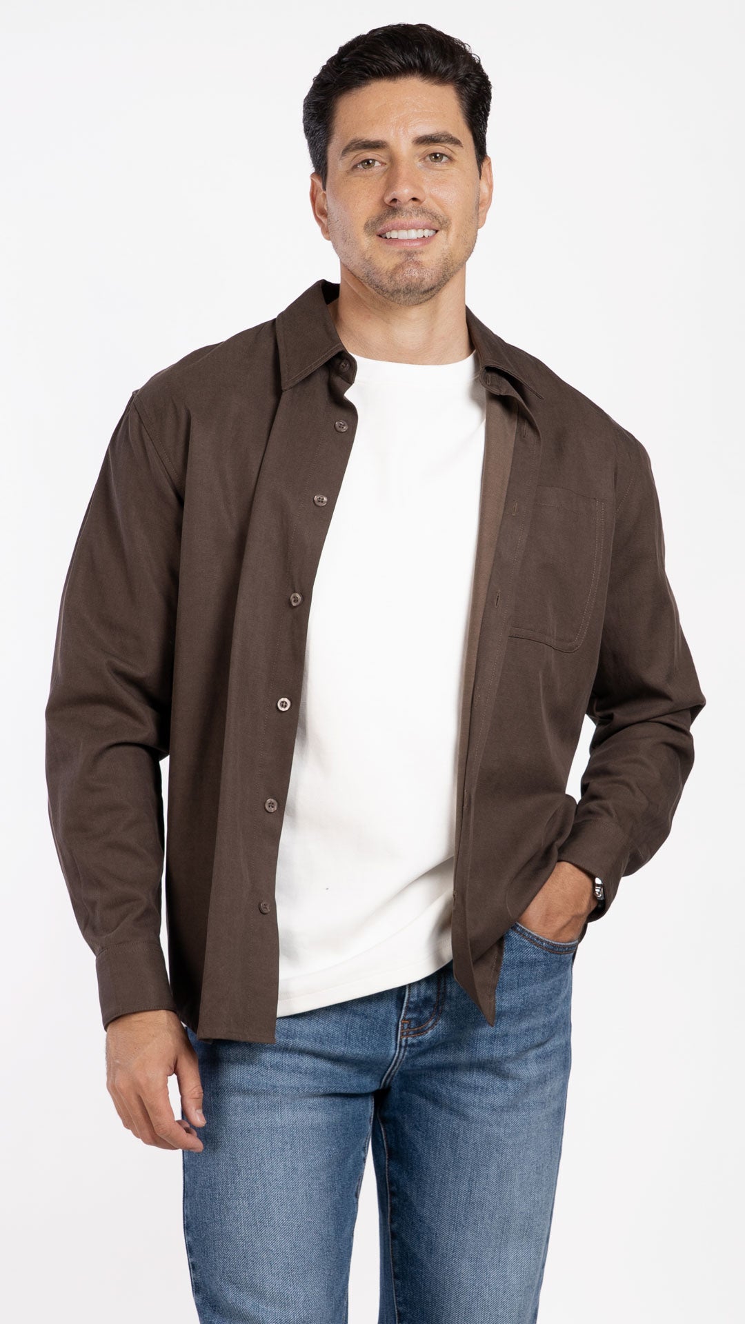 Camisa Regular Hombre B Basic BB0394