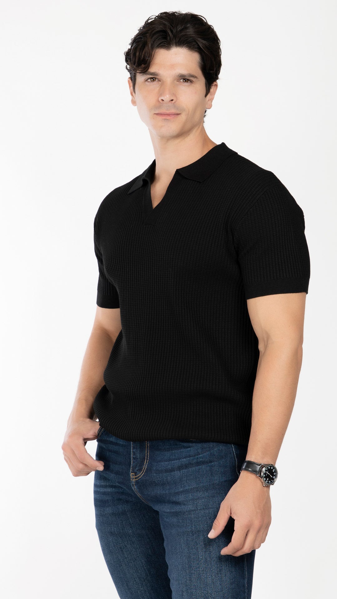 Camisa Polo Manga Corta Hombre B Basic BB0393