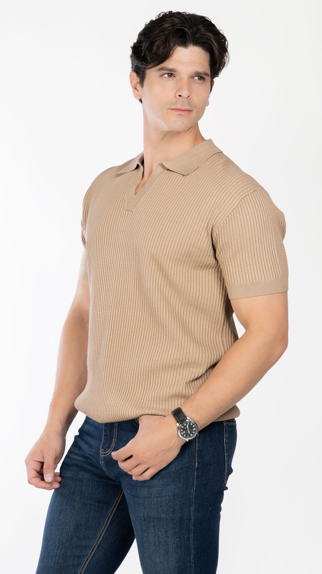 Camisa Polo Manga Corta Hombre B Basic BB0393