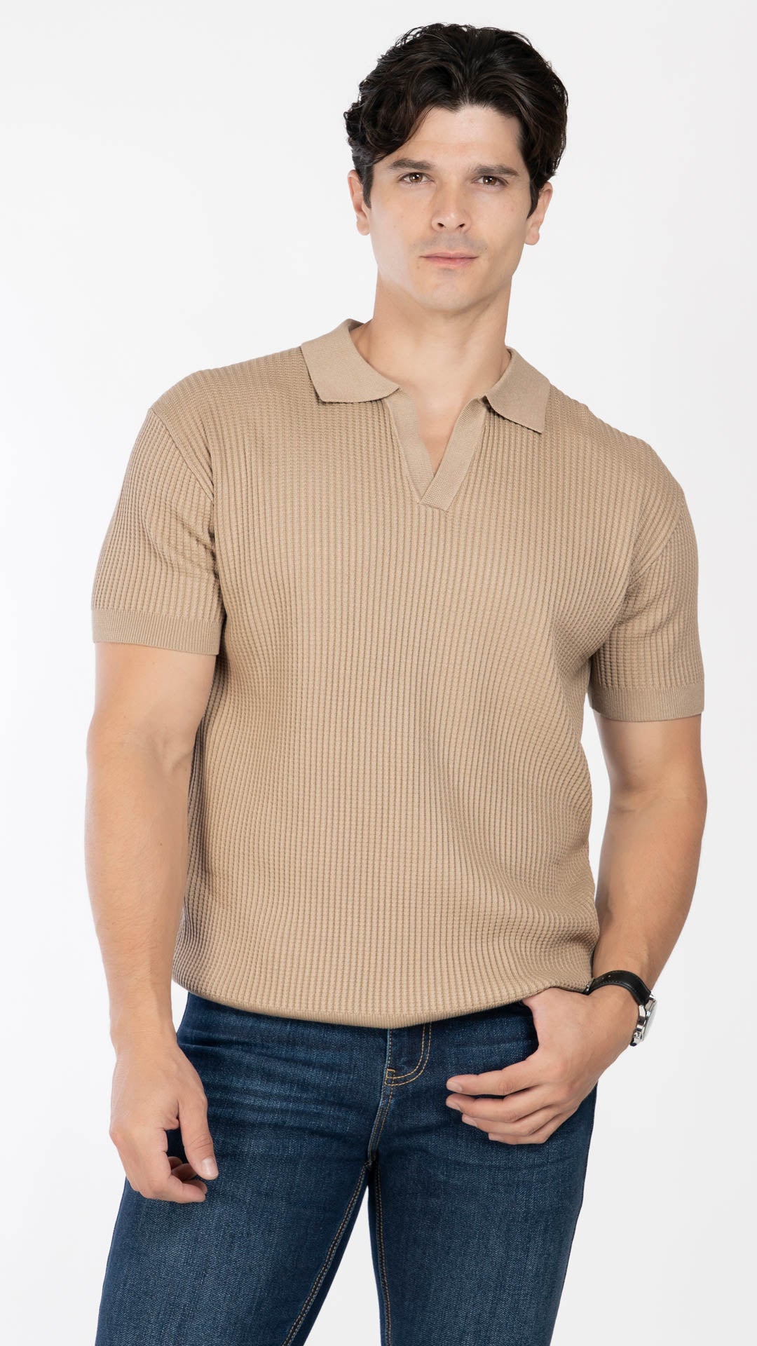 Camisa Polo Manga Corta Hombre B Basic BB0393