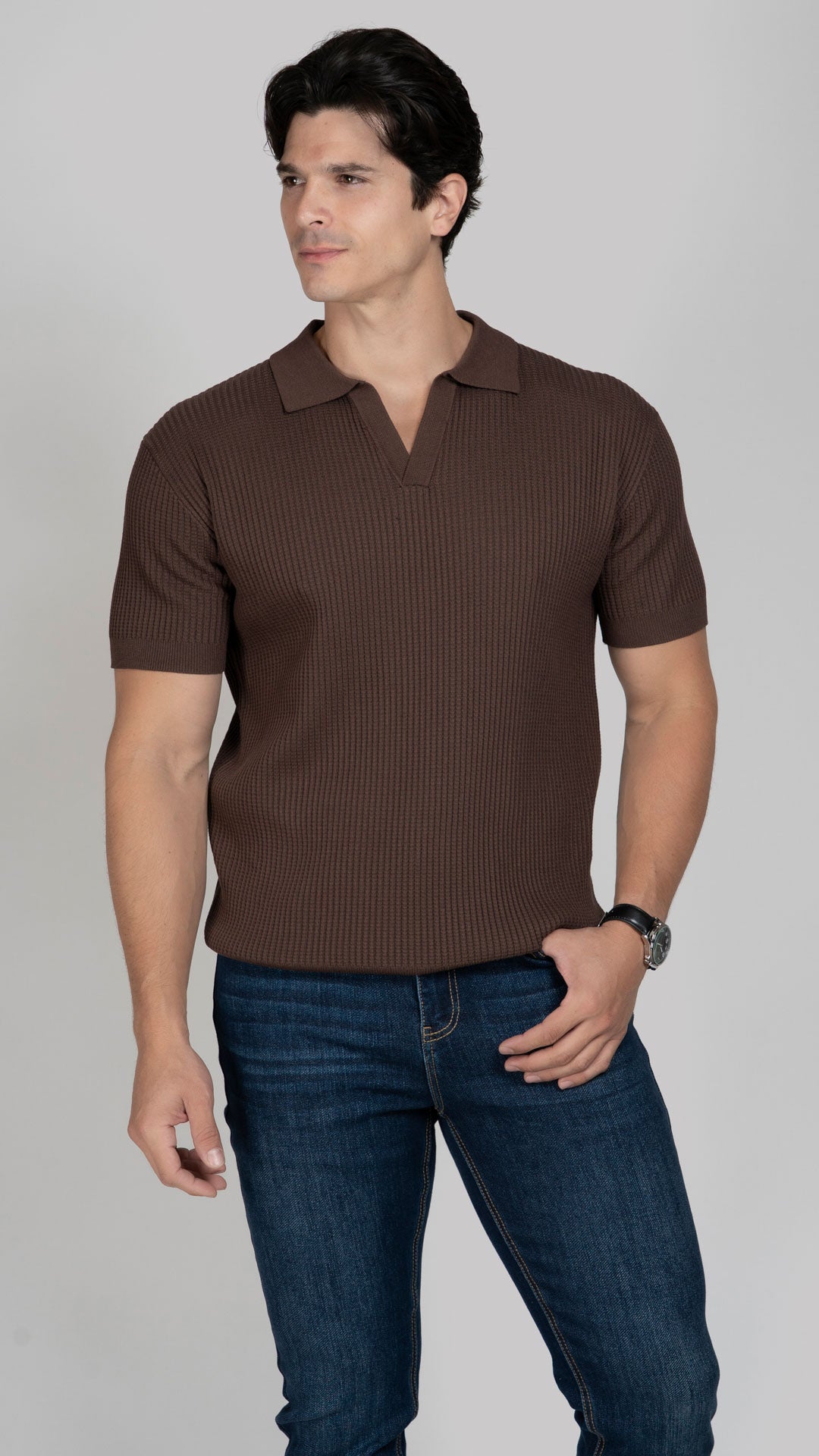 Camisa Polo Manga Corta Hombre B Basic BB0393