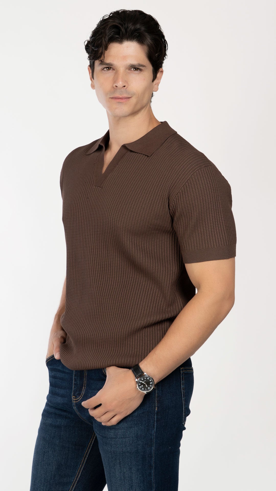 Camisa Polo Manga Corta Hombre B Basic BB0393
