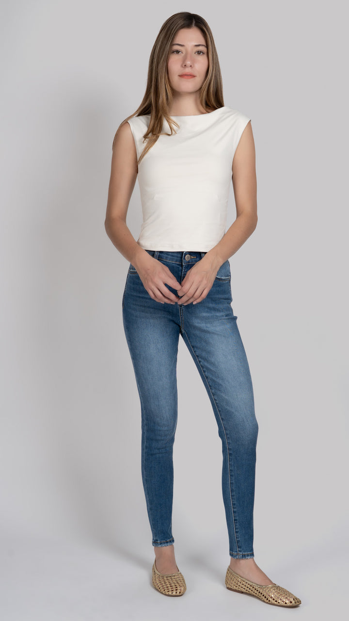Pantalón High Rise Skinny Mujer Balam BL221