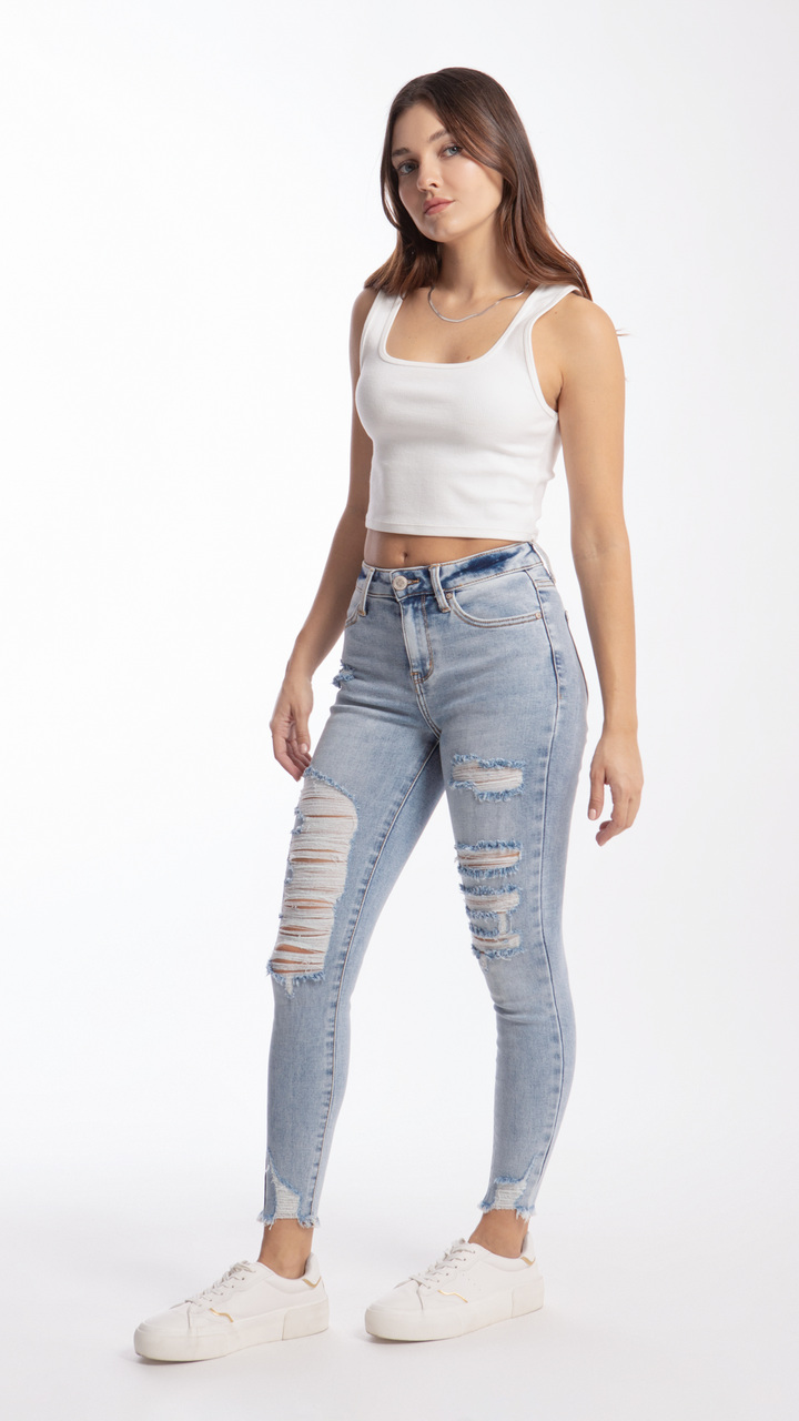 Pantalón High Rise Skinny Mujer Balam BL6422R