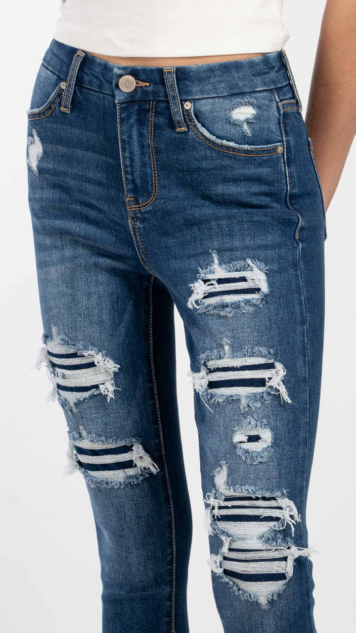Pantalón High Rise Skinny Mujer Balam BL6451