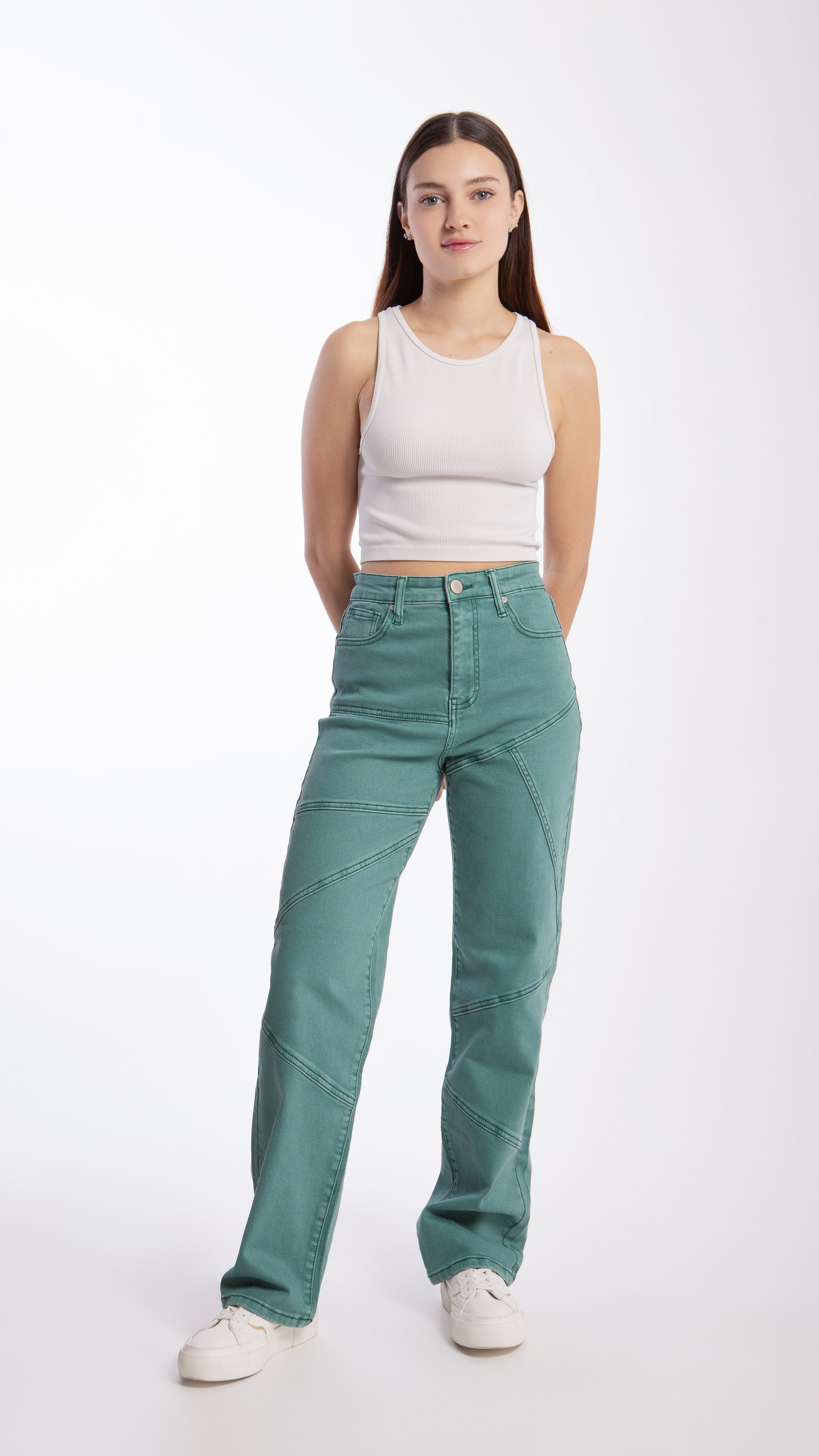 Pantalón Wide Leg Para Mujer Balam BL6511