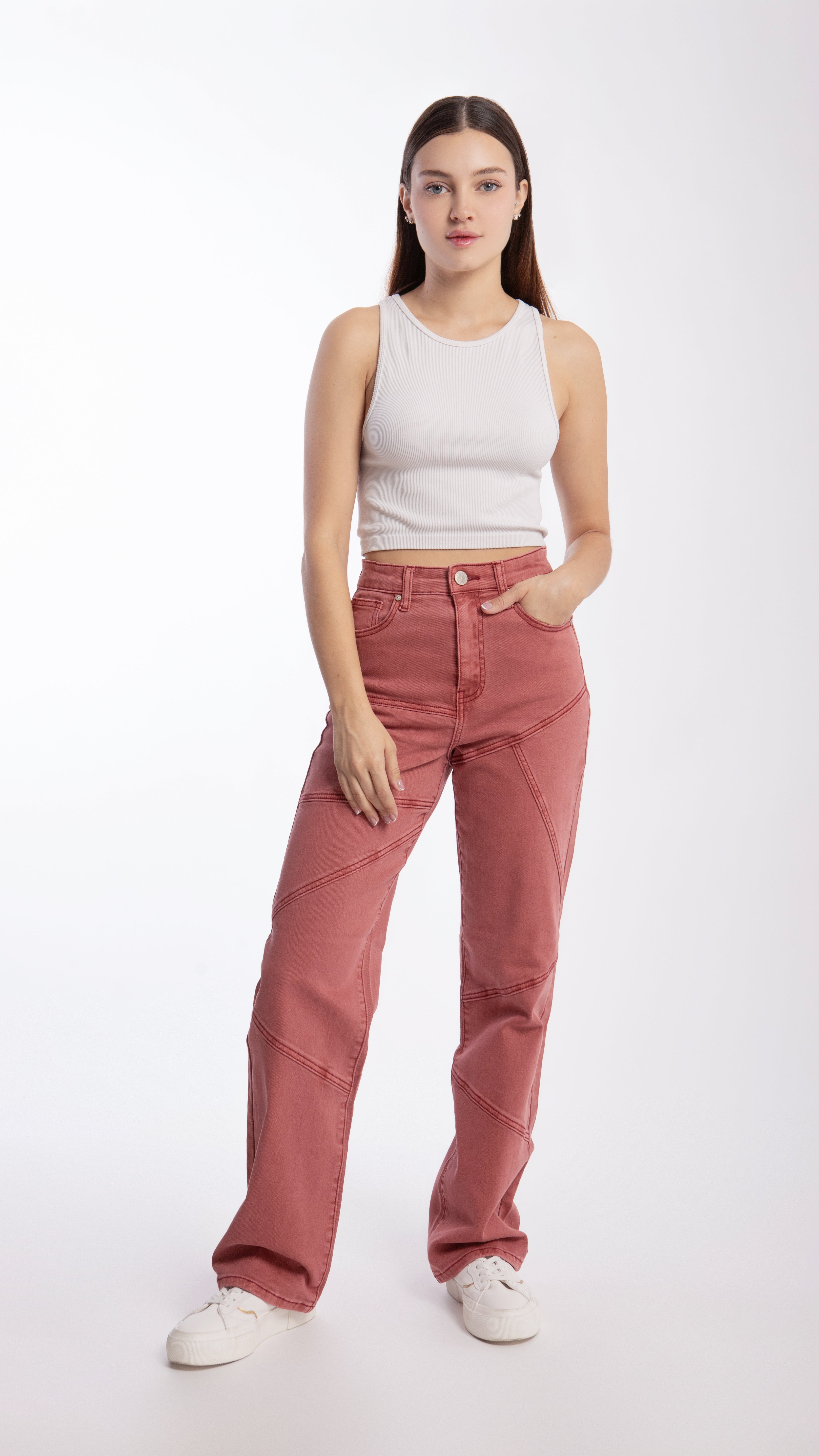 Pantalón Wide Leg Para Mujer Balam BL6511