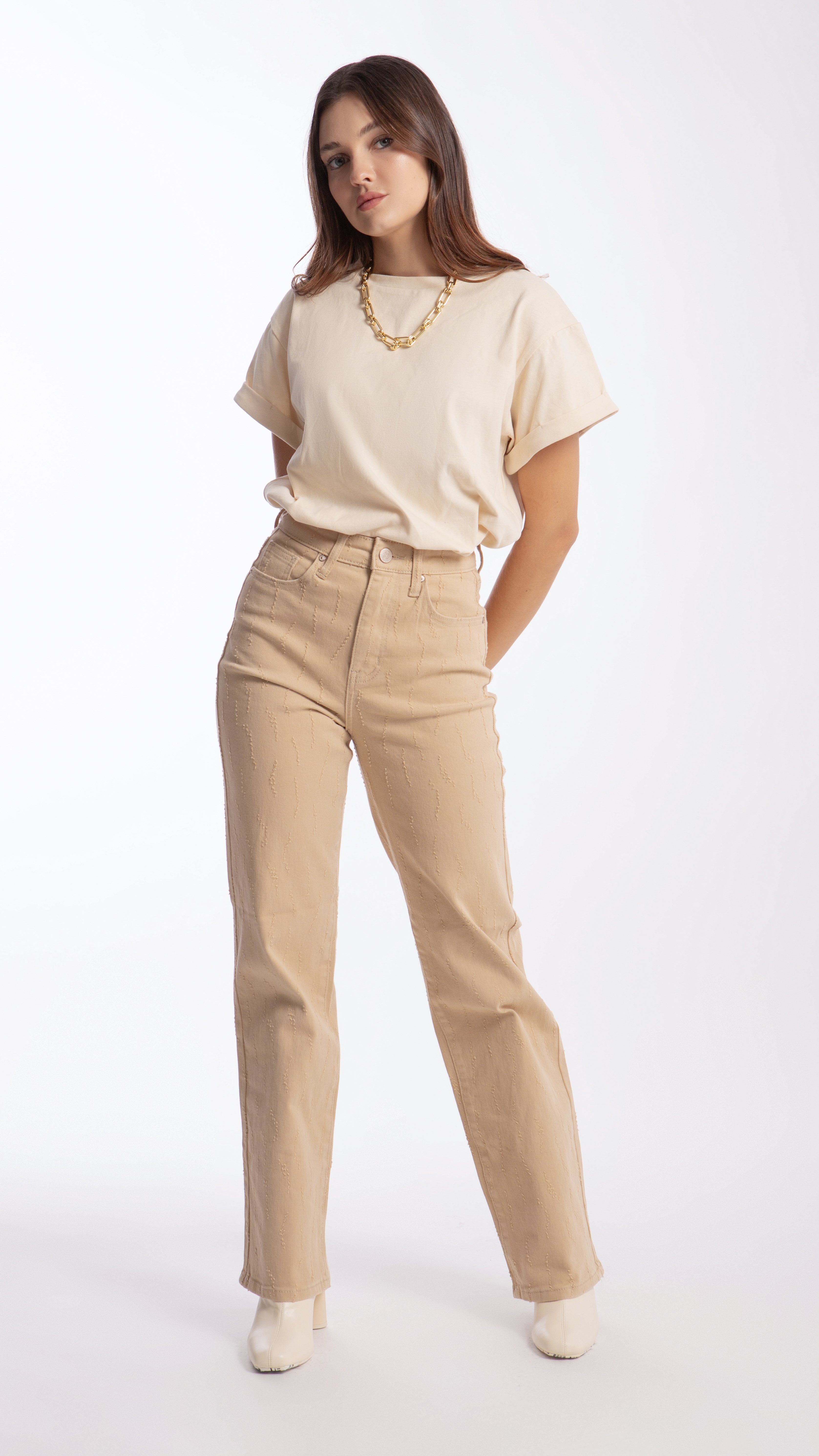 Pantalón Wide Leg Mujer Balam BL6512