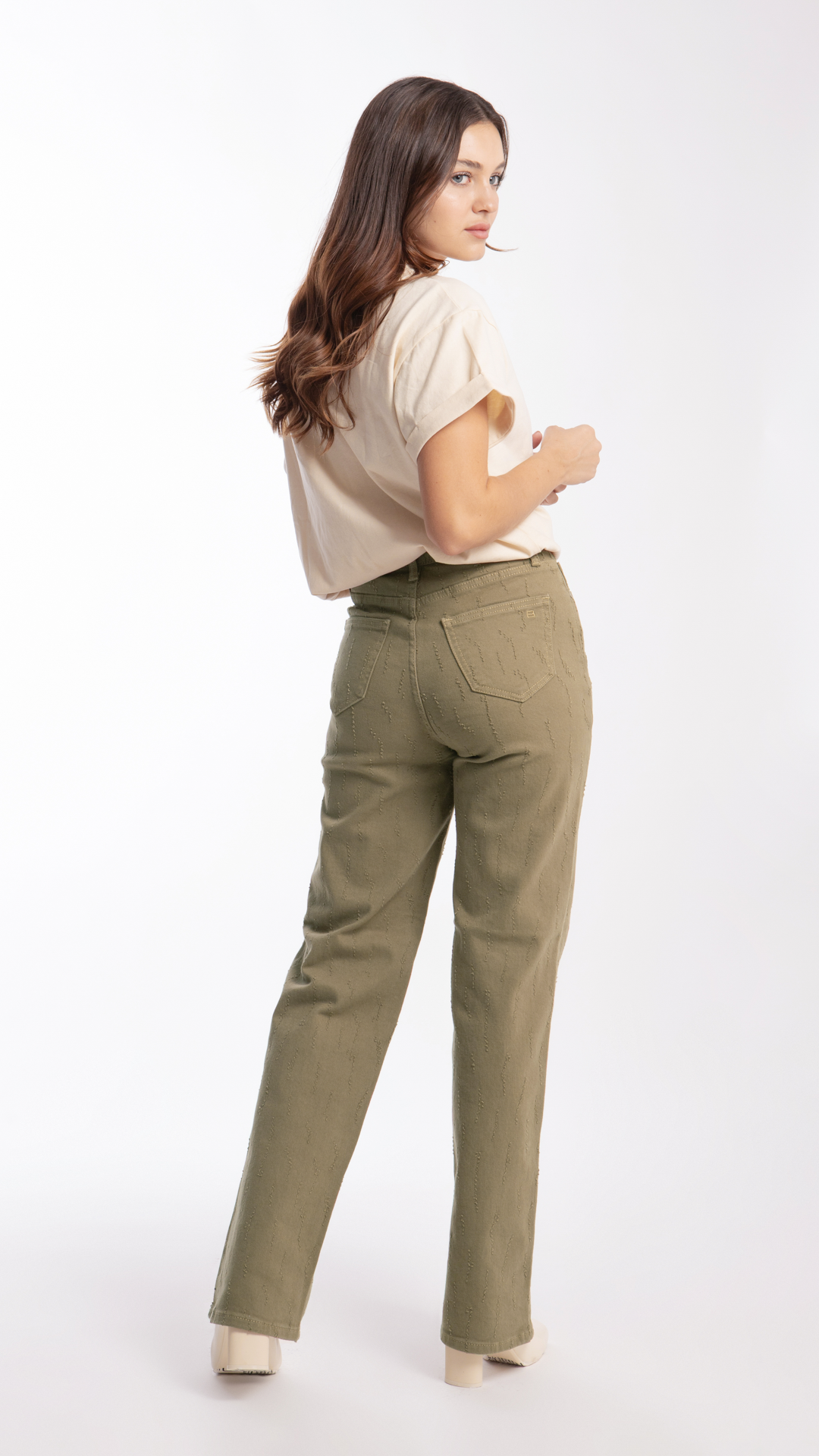 Pantalón Wide Leg Mujer Balam BL6512