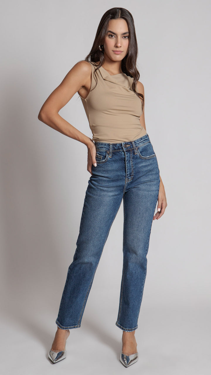 Pantalón Straight Mujer Balam BL7126