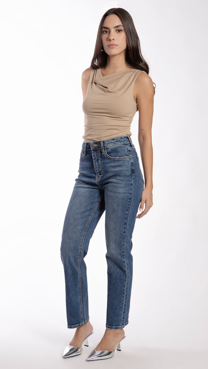 Pantalón Straight Mujer Balam BL7126