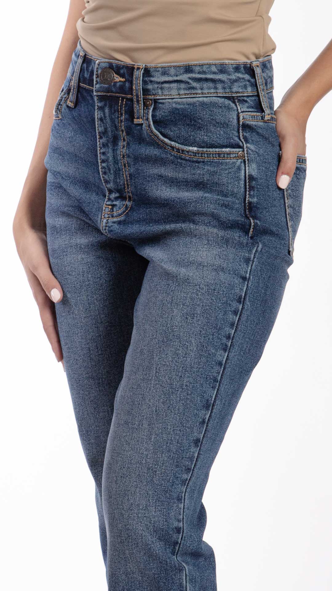 Pantalón Straight Mujer Balam BL7126