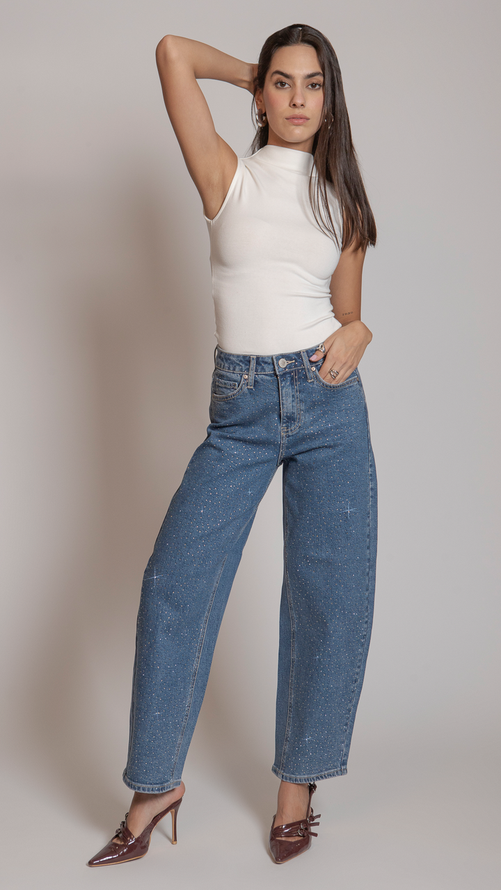 Pantalón Barrel Mujer Balam BL7156