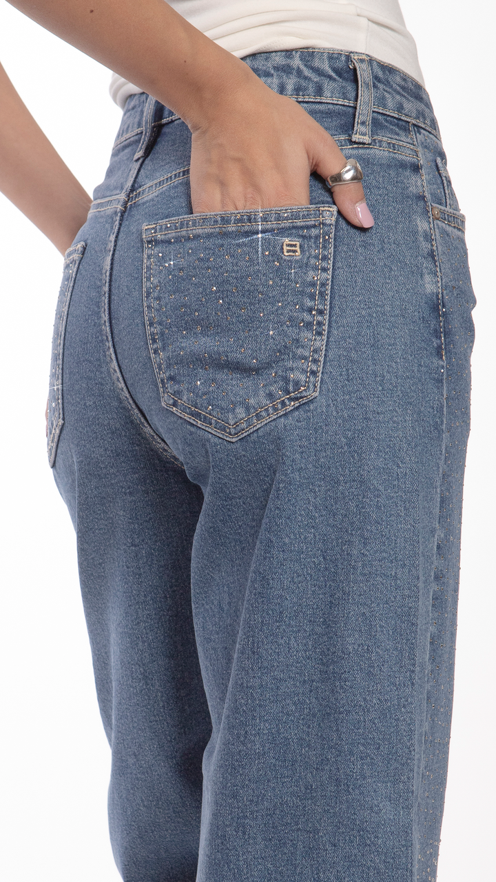 Pantalón Barrel Mujer Balam BL7156