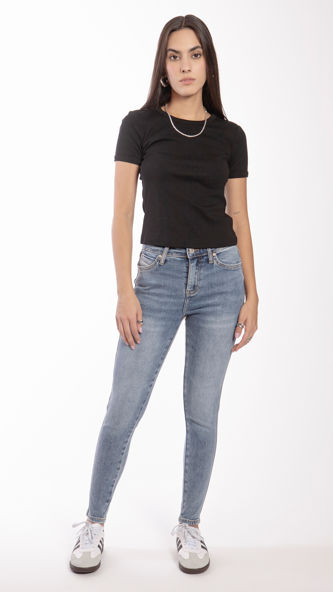 Pantalón High Rise Skinny Mujer Balam BL7161