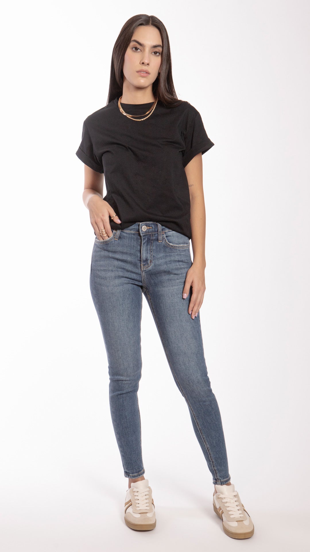 Pantalón High Rise Skinny Mujer Balam BL7164
