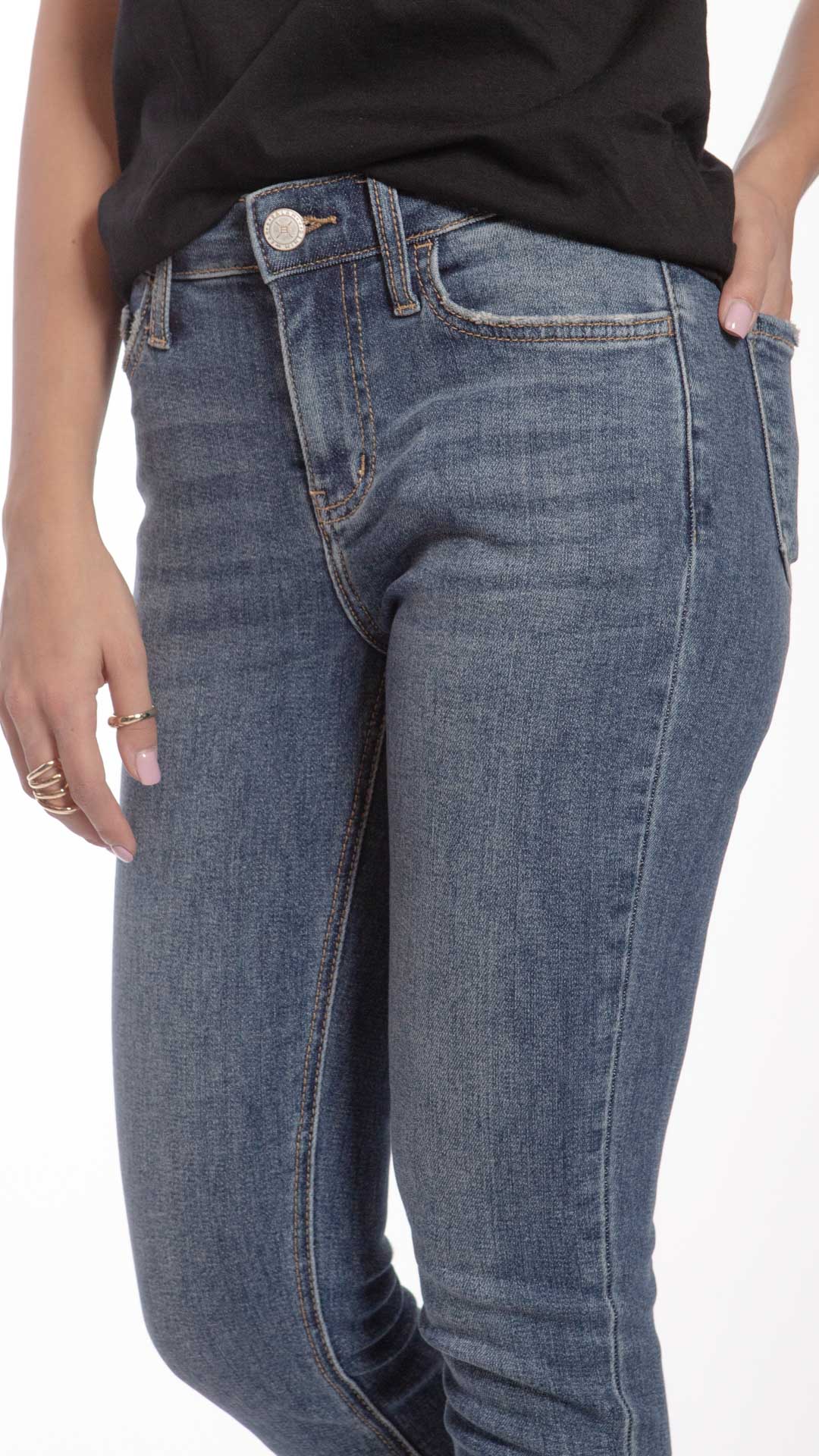 Pantalón High Rise Skinny Mujer Balam BL7164