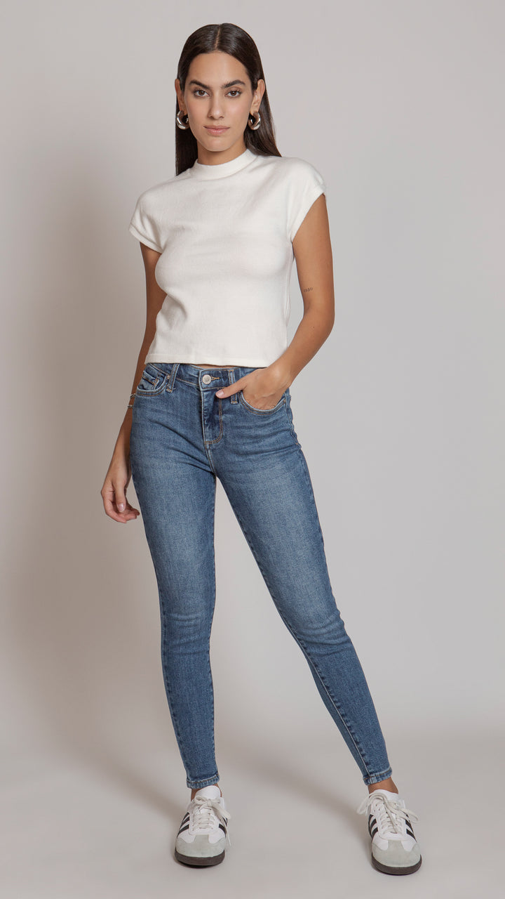 Pantalón High Rise Skinny Mujer Balam BL7166