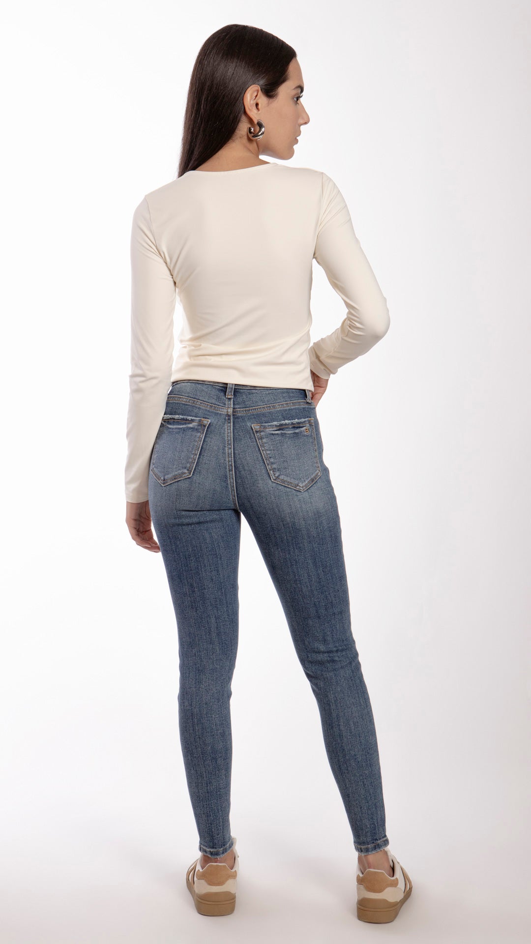 Pantalón High Rise Skinny Mujer Balam BL7167