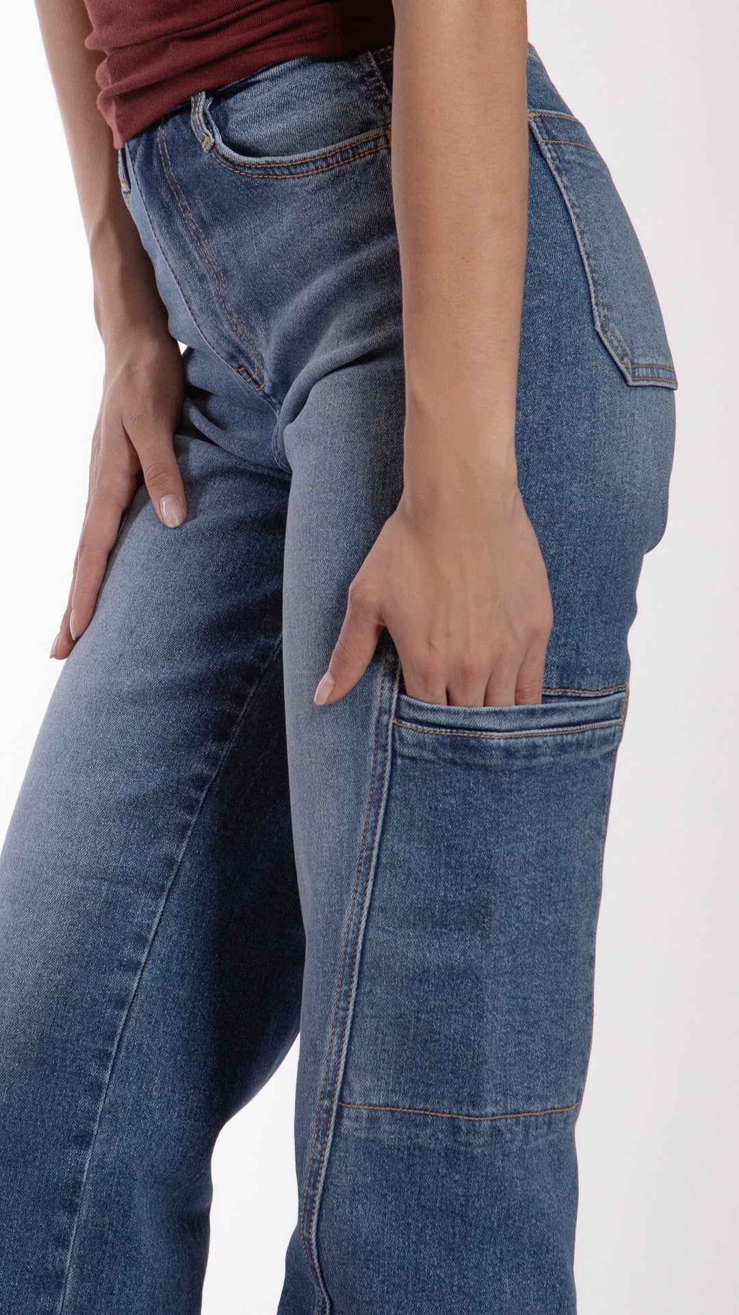 Pantalón Wide Leg Mujer Balam BL7173