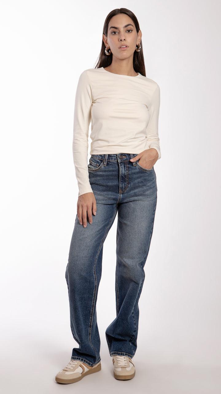 Pantalón Wide Leg Mujer Balam BL7174