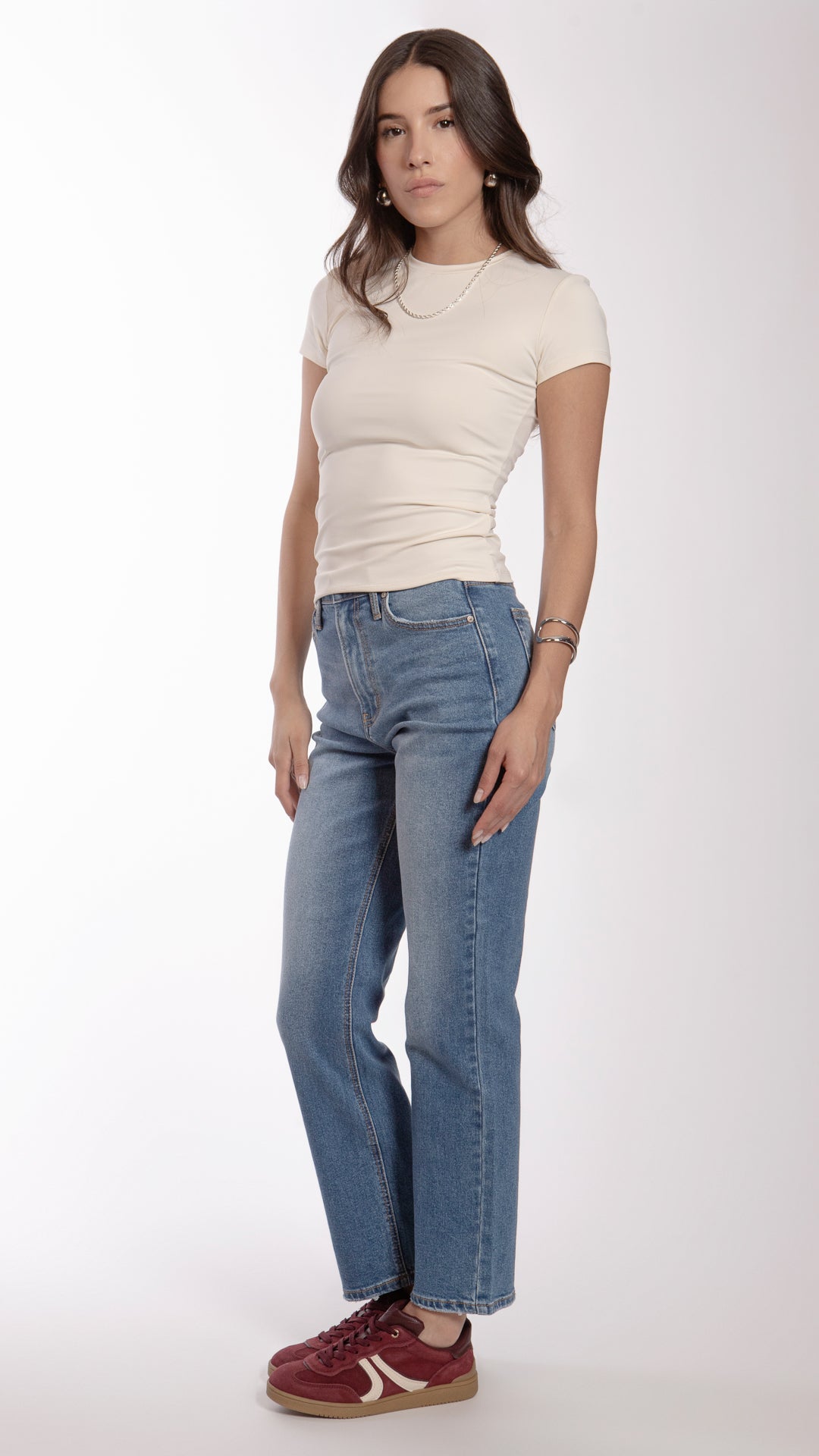 Pantalón Straight Mujer Balam BL7177