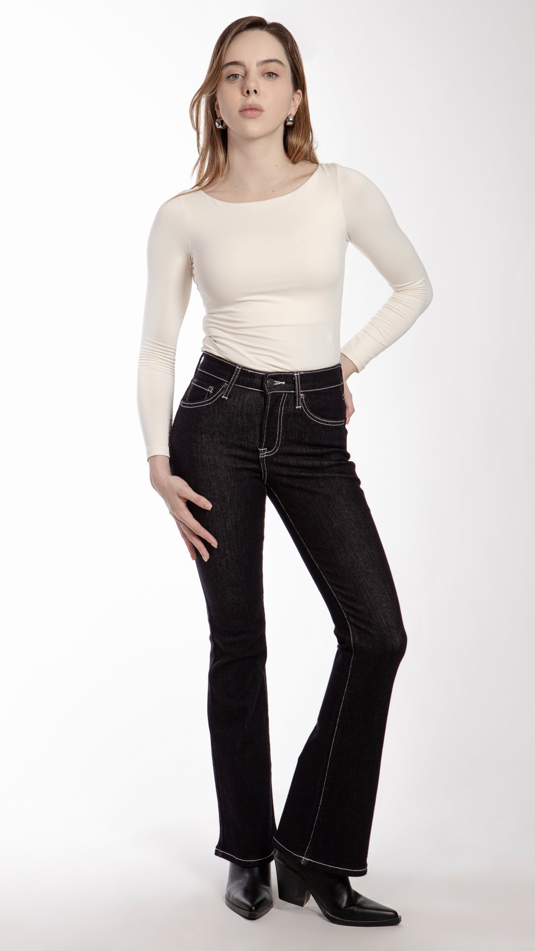Pantalón Flare Mujer Balam BL7183