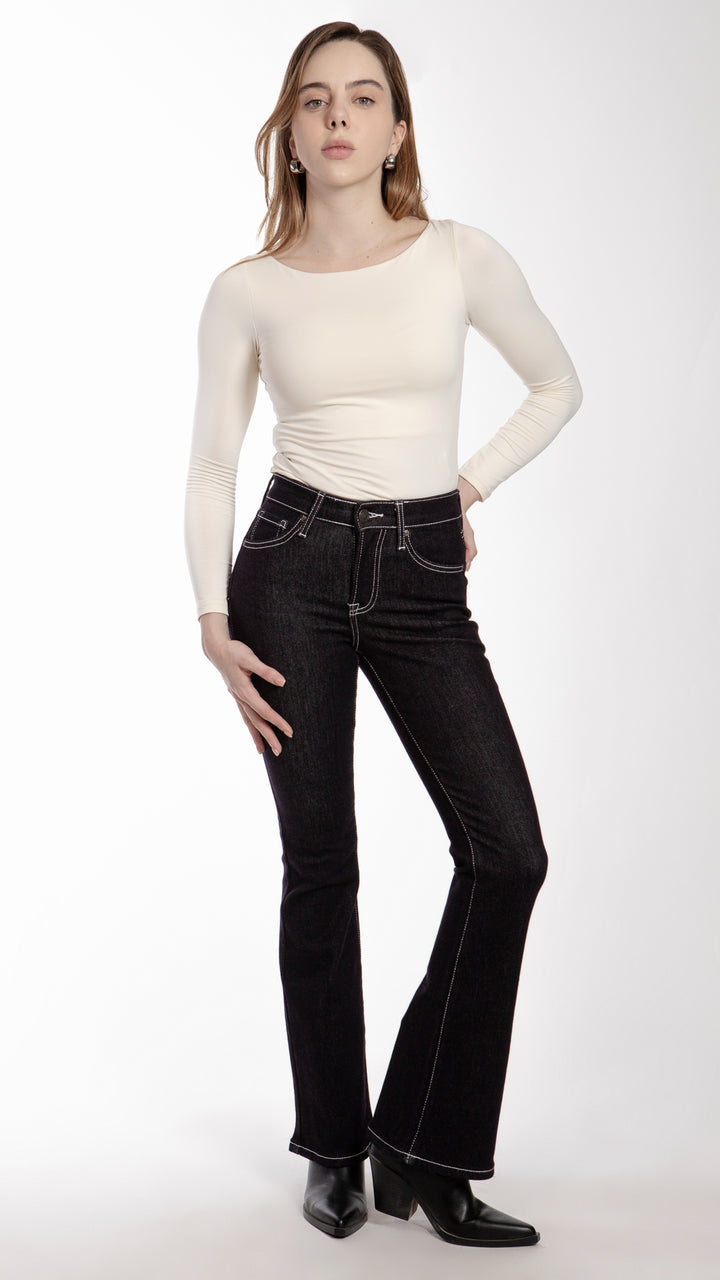 Pantalón Flare Mujer Balam BL7183
