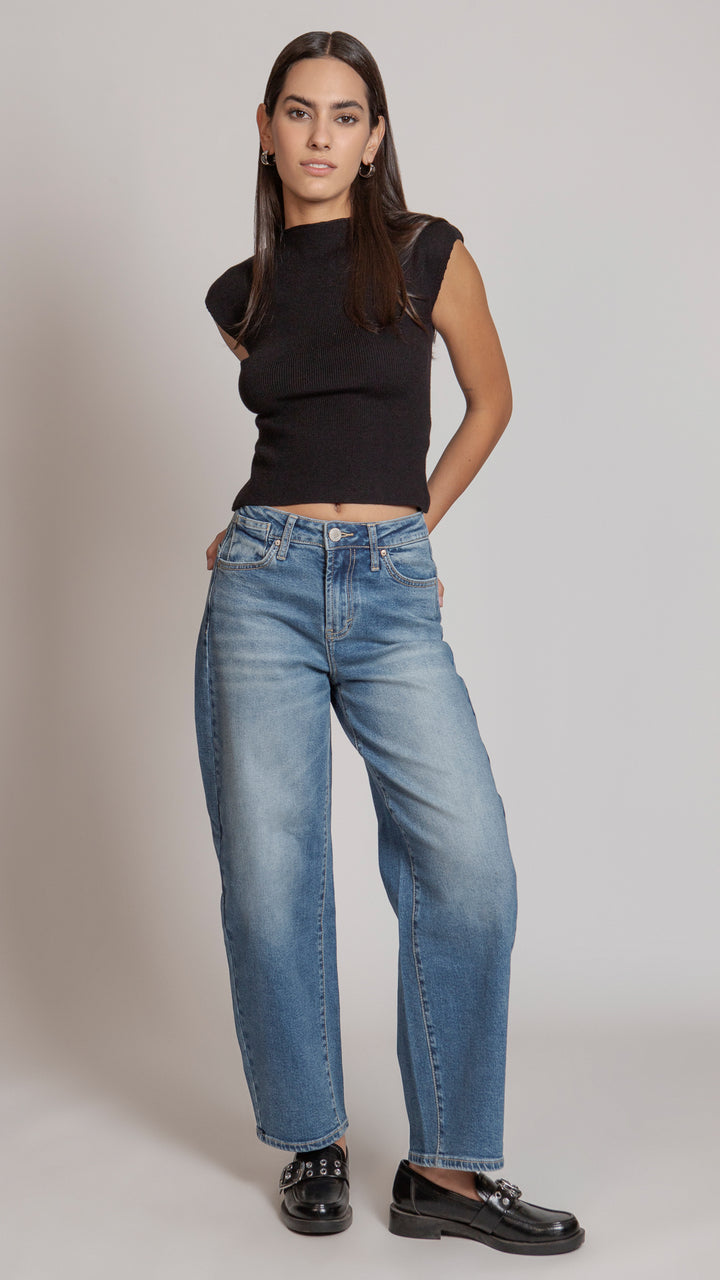 Pantalón Barrel Mujer Balam BL7184