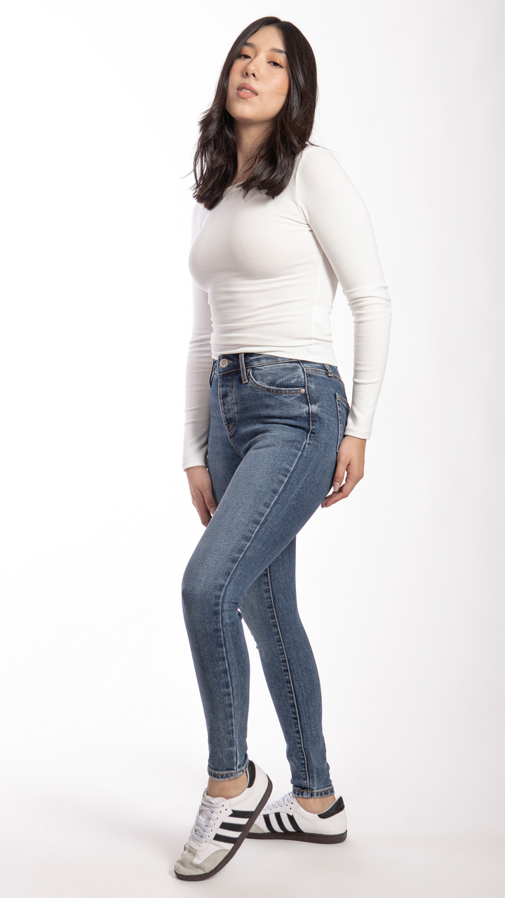 Pantalón High Rise Skinny Mujer Balam BL7191