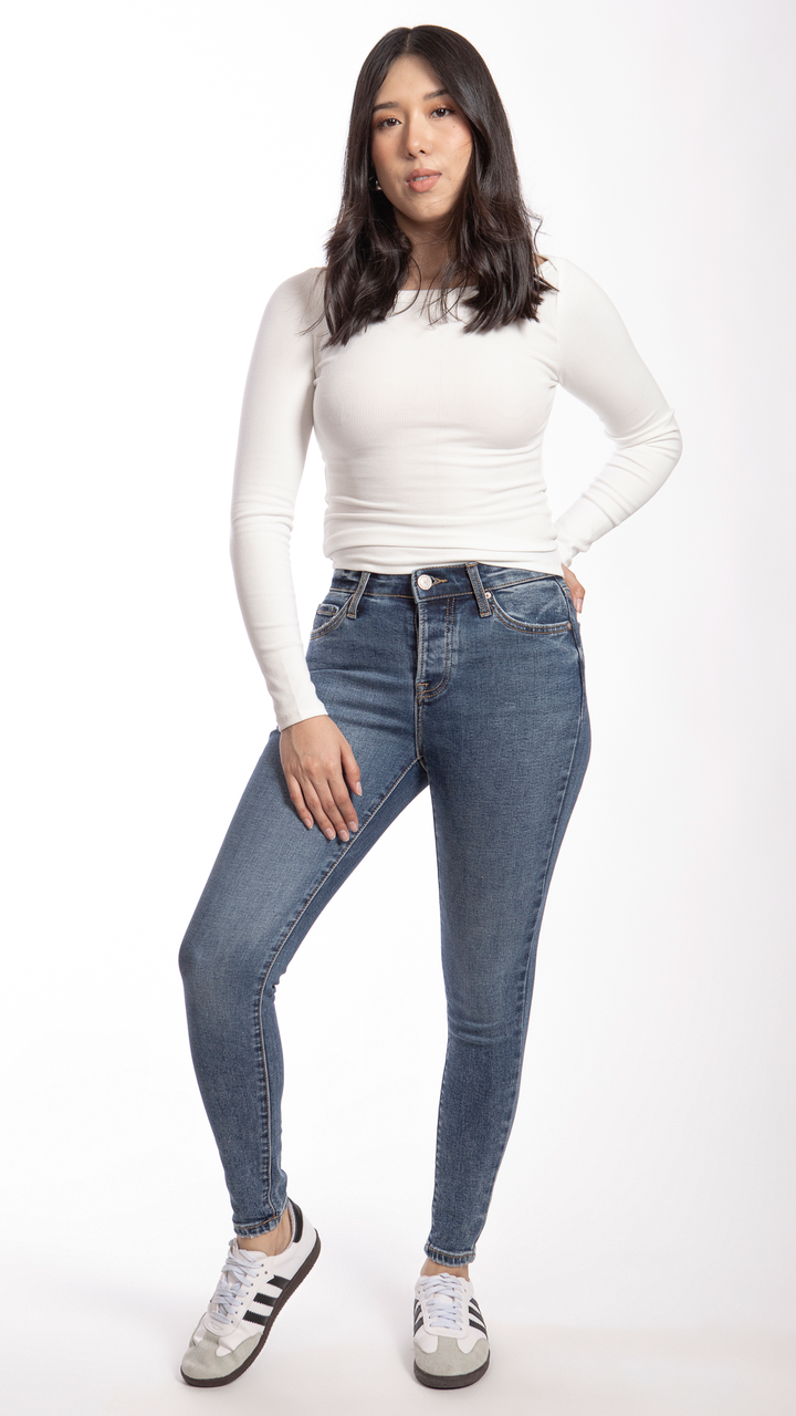 Pantalón High Rise Skinny Mujer Balam BL7191