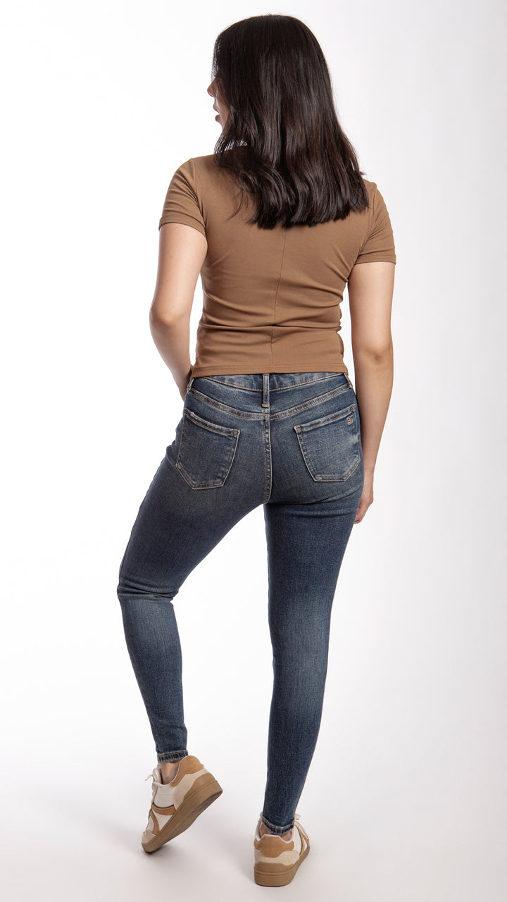 Pantalón High Rise Skinny Mujer Balam BL7194