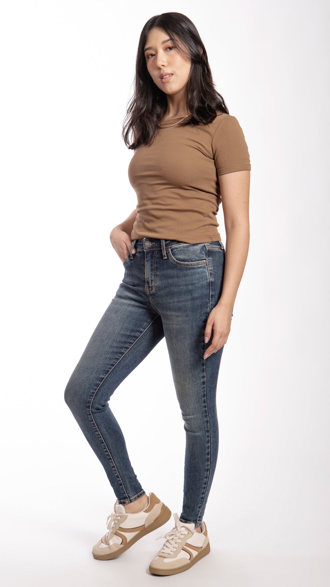 Pantalón High Rise Skinny Mujer Balam BL7194
