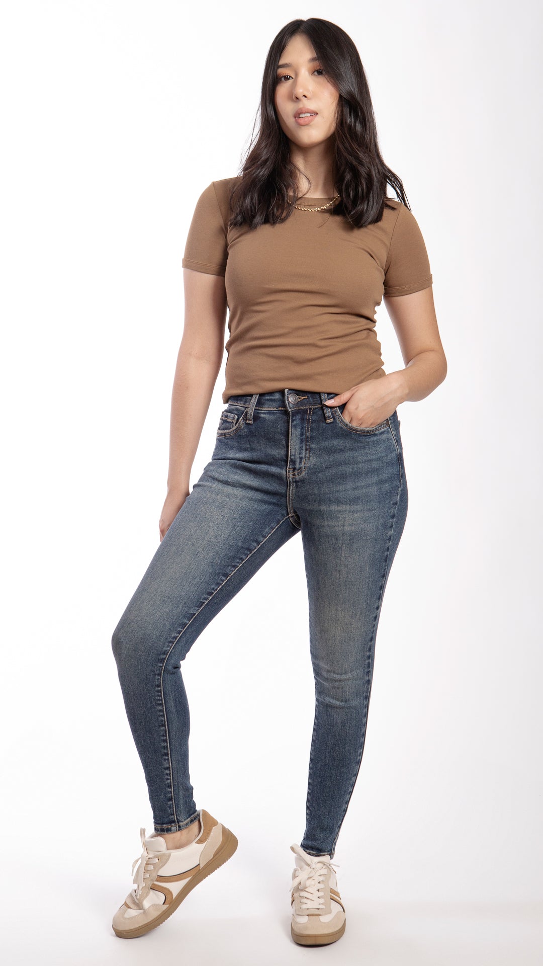 Pantalón High Rise Skinny Mujer Balam BL7194