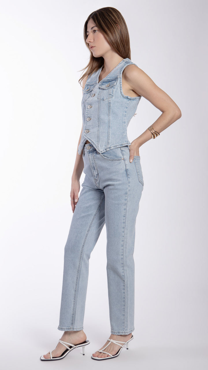 Pantalón Straight Mujer Balam BL7205