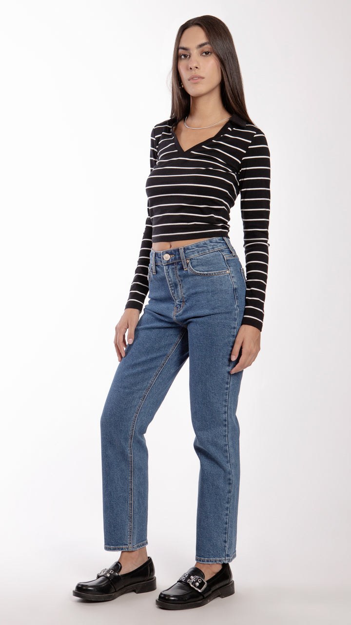 Pantalón Straight Mujer Balam BL7205