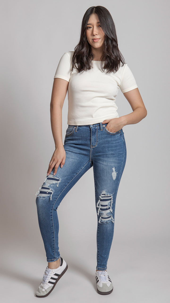 Pantalón High Rise Skinny Mujer Balam BL7212