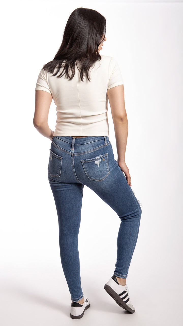 Pantalón High Rise Skinny Mujer Balam BL7212