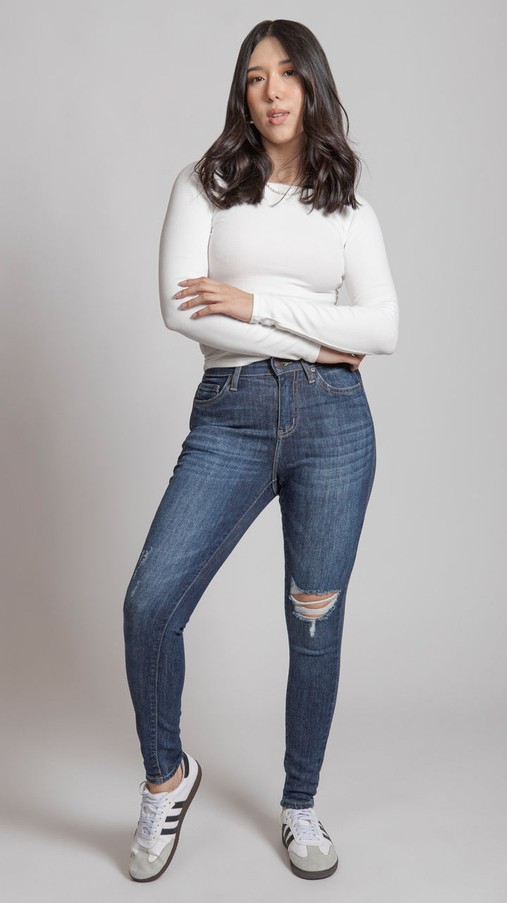 Pantalón High Rise Skinny Mujer Balam BL7214