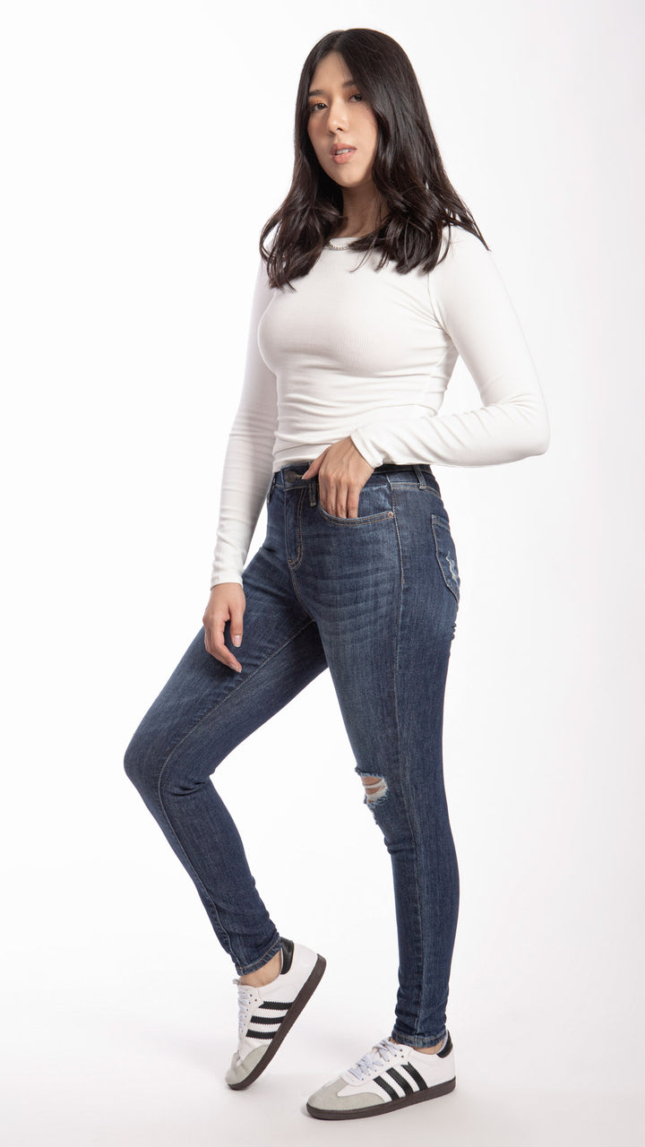 Pantalón High Rise Skinny Mujer Balam BL7214