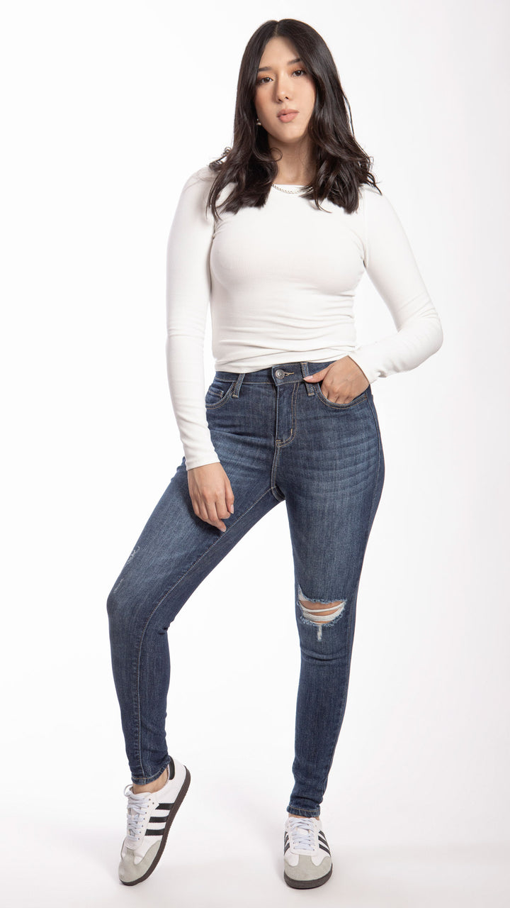 Pantalón High Rise Skinny Mujer Balam BL7214