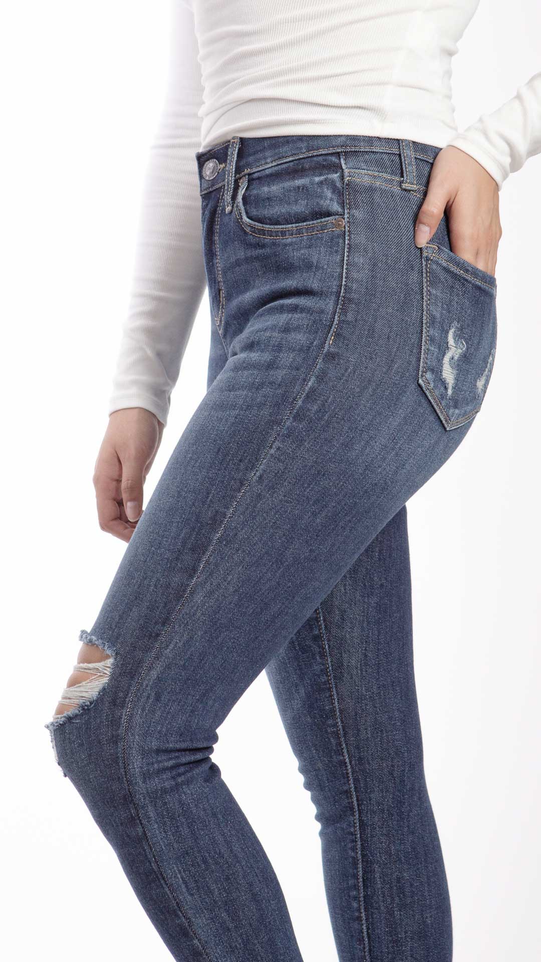 Pantalón High Rise Skinny Mujer Balam BL7214