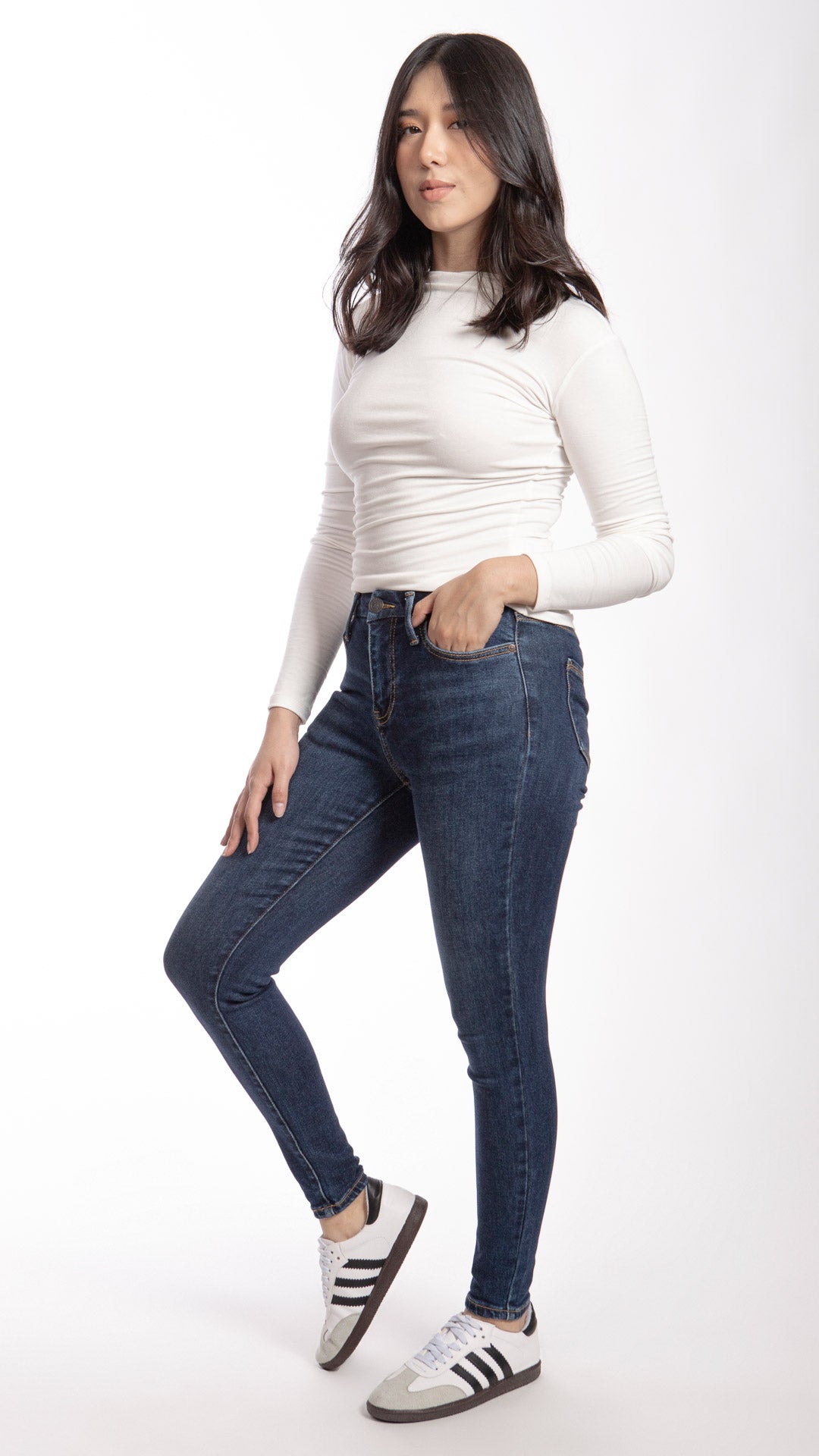 Pantalón High Rise Skinny Mujer Balam BL7215