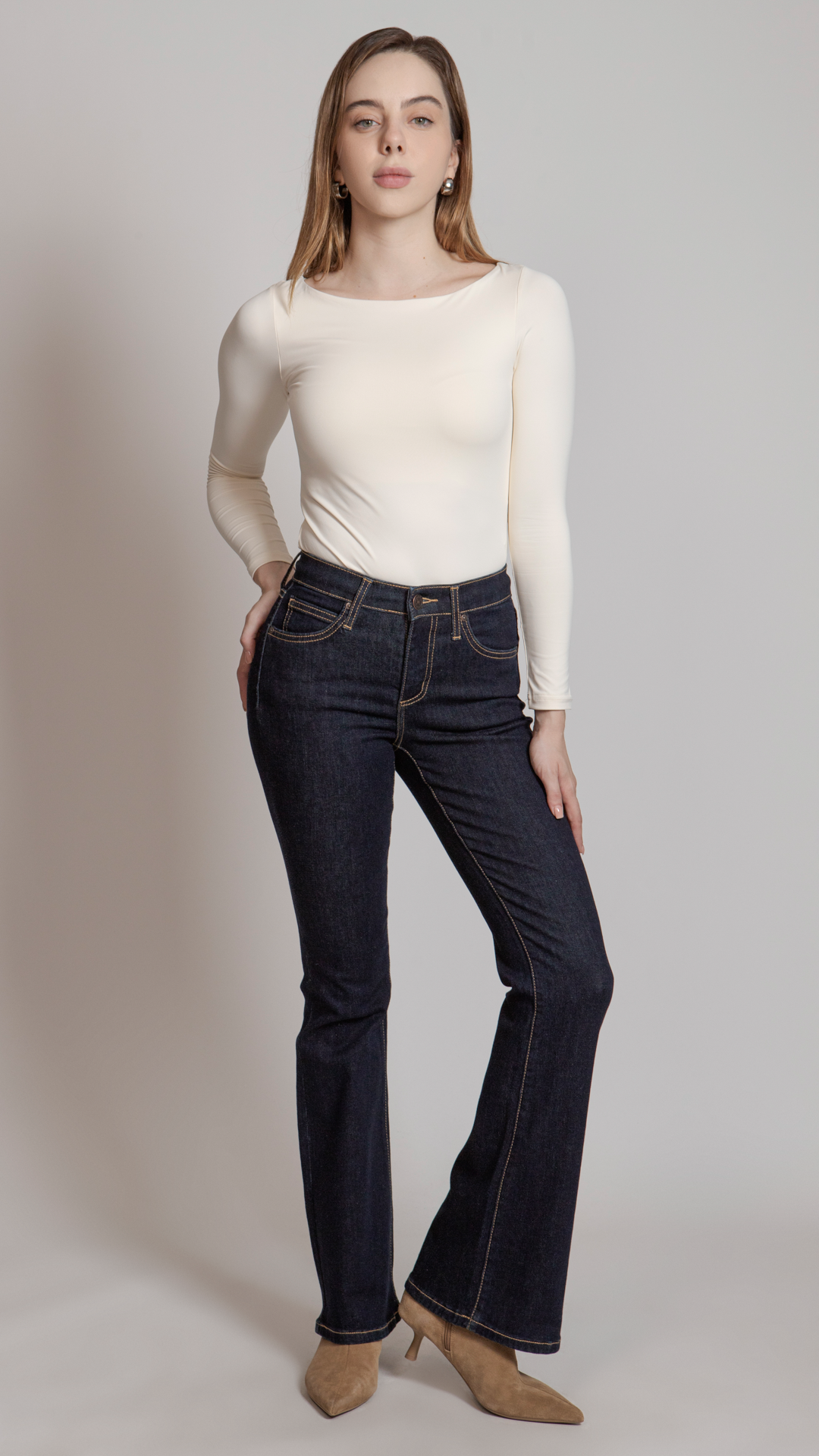 pantalon-flare-mujer-balam-bl7229-indigo-oscuro-frente