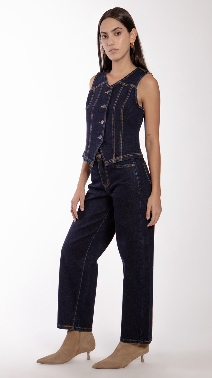 Pantalón Barrel Mujer Balam BL7231
