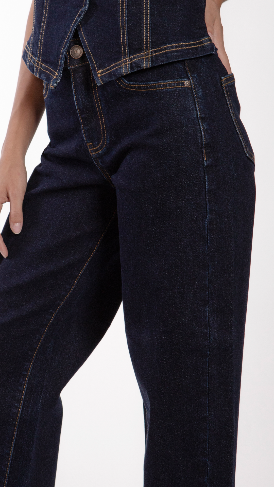 Pantalón Barrel Mujer Balam BL7231