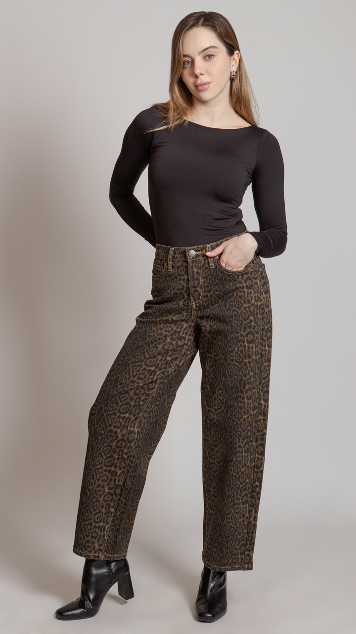 Pantalón Barrel Mujer Balam BL7234